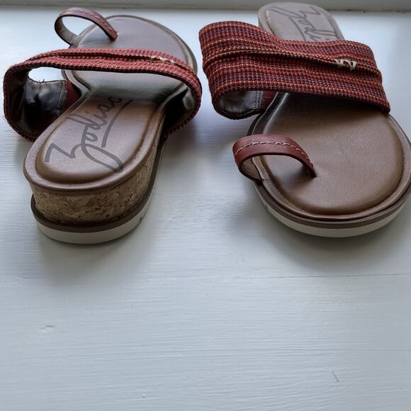 Zodiac Toe Loop Slip on Sandals Adelanto Chili Women’s 11 M - Picture 6 of 6